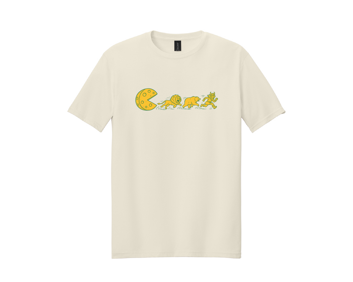 Green & Gold Football Rivalry T-Shirt