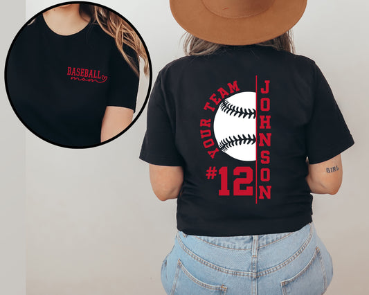 Custom Baseball Shirt