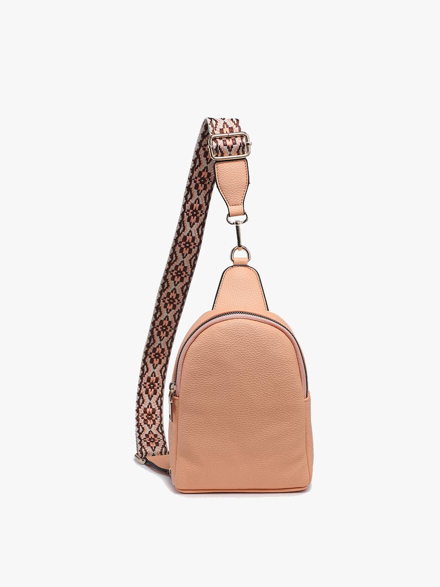 Crossbody Sling Bag with Removable Guitar Strap