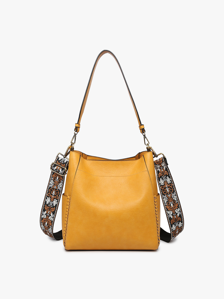 M2070 Penny 2-in-1 Bucket Bag w/ Guitar Strap