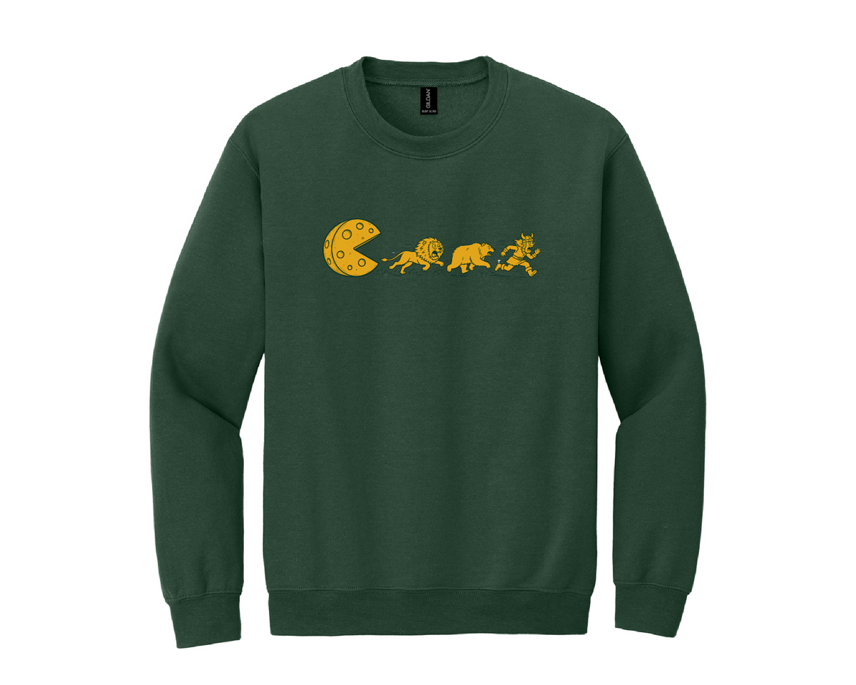 Green & Gold Football Rivalry Sweatshirt