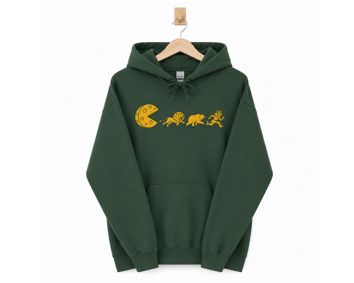 Green & Gold Football Rivalry Sweatshirt