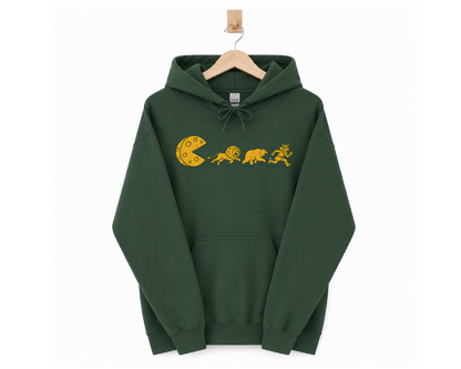 Green & Gold Football Rivalry Sweatshirt