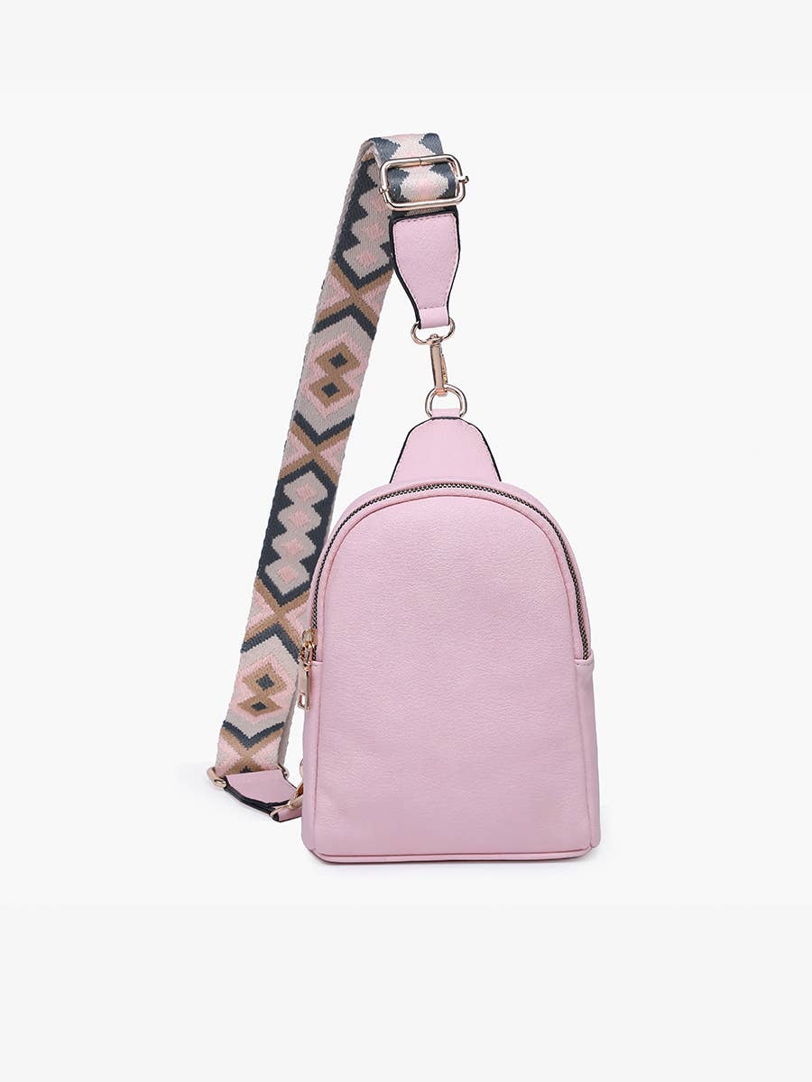 Crossbody Sling Bag with Removable Guitar Strap