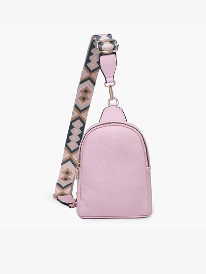 Crossbody Sling Bag with Removable Guitar Strap