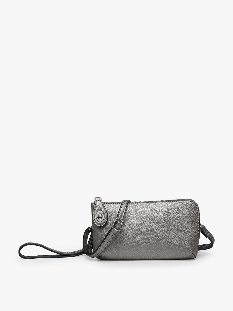 Crossbody | Wristlet with Twist Lock Closure