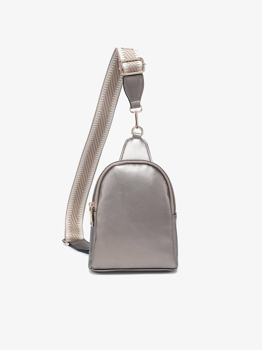 Crossbody Sling Bag with Removable Guitar Strap