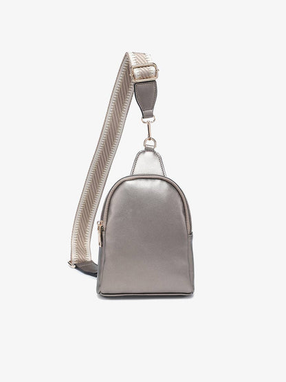 Crossbody Sling Bag with Removable Guitar Strap