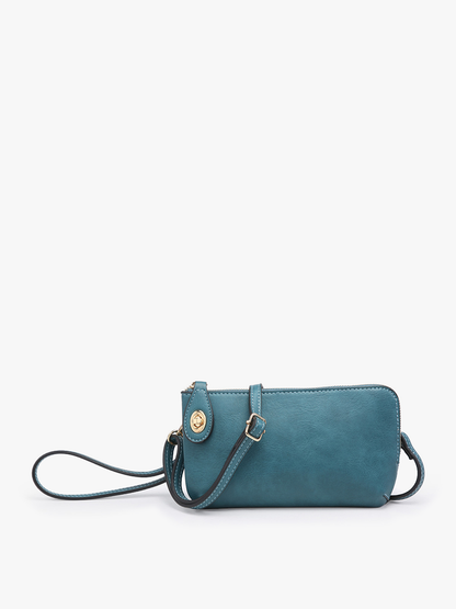 Crossbody | Wristlet with Twist Lock Closure