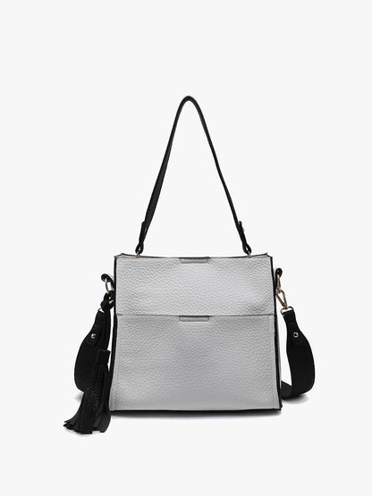 M1867 Lyla 2-in-1 Bucket Bag w/ Guitar Strap