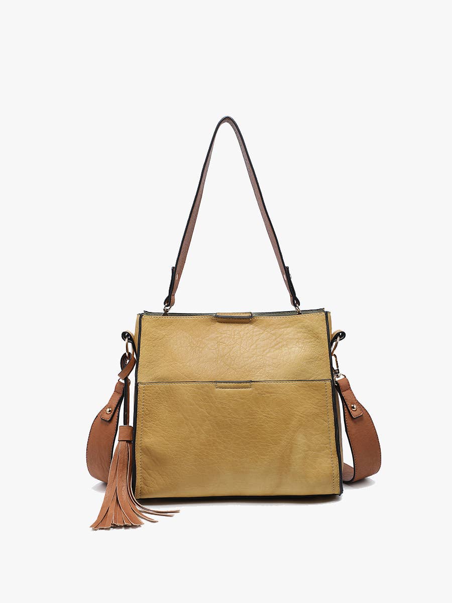 M1867 Lyla 2-in-1 Bucket Bag w/ Guitar Strap