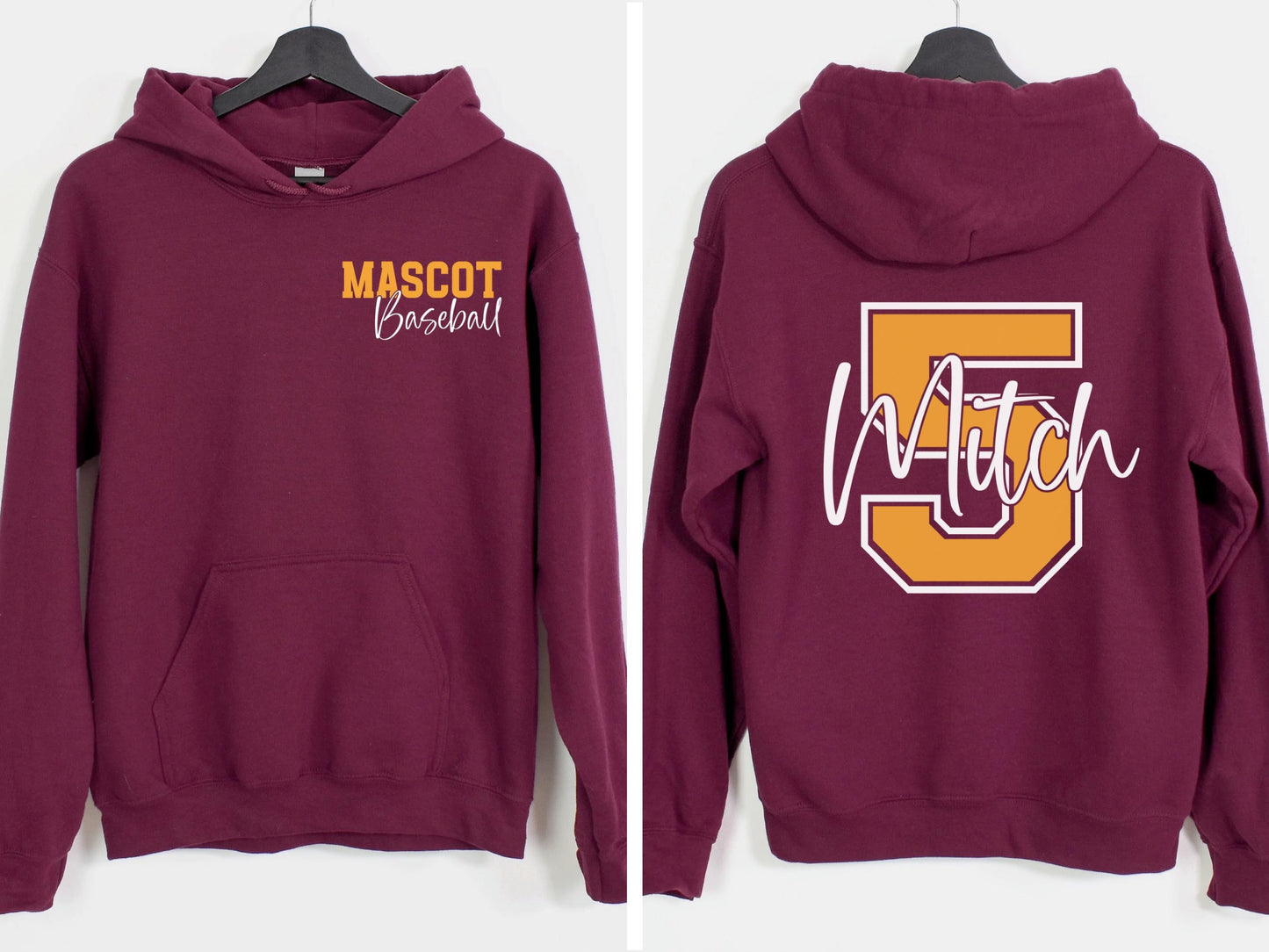 Custom Baseball Shirt – Team Name, Player Name & Number | Multiple Styles