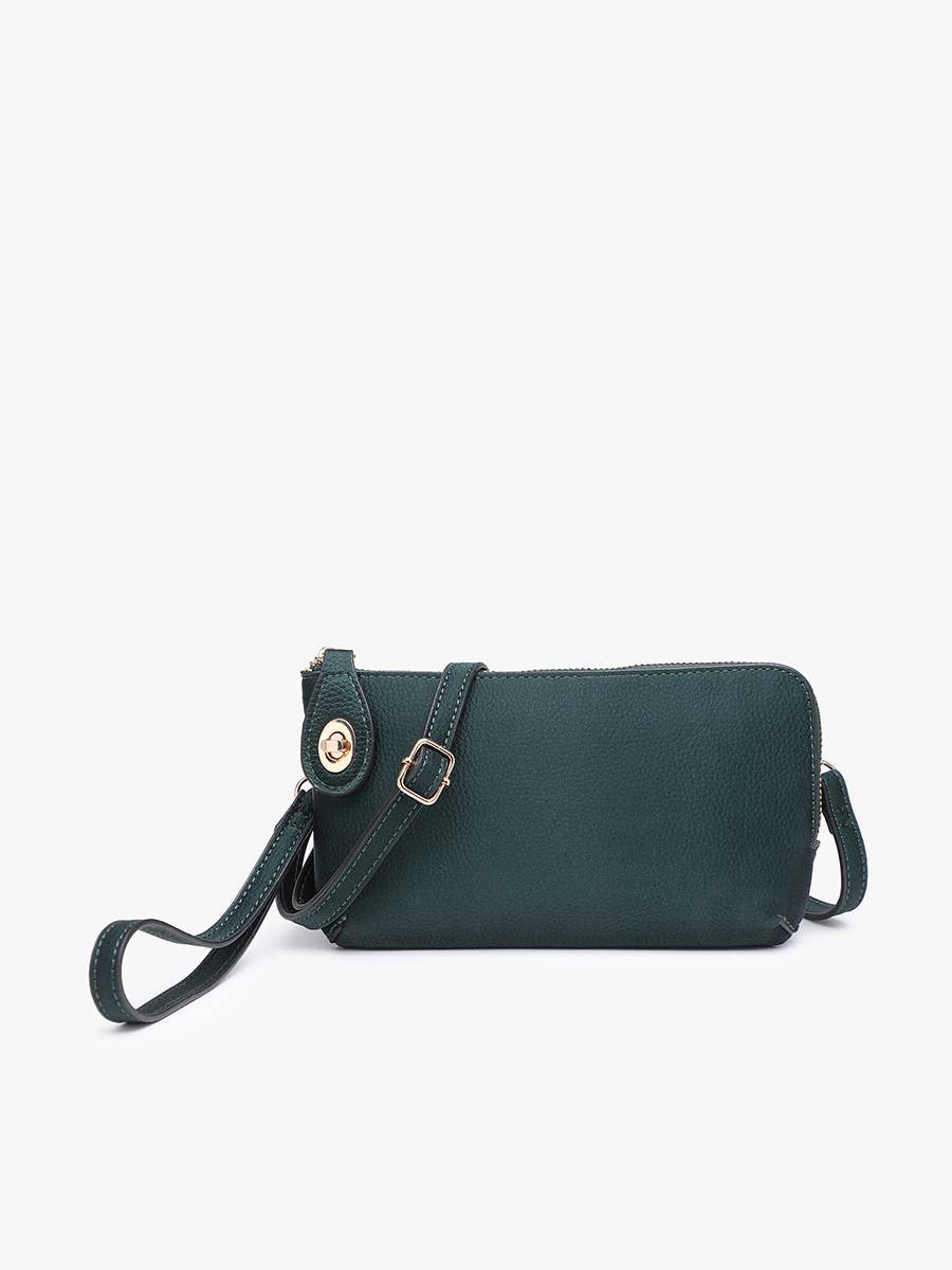 Crossbody | Wristlet with Twist Lock Closure