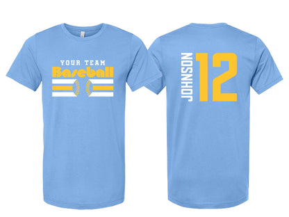 Custom Baseball Shirt – Personalized Team, Name & Jersey Number