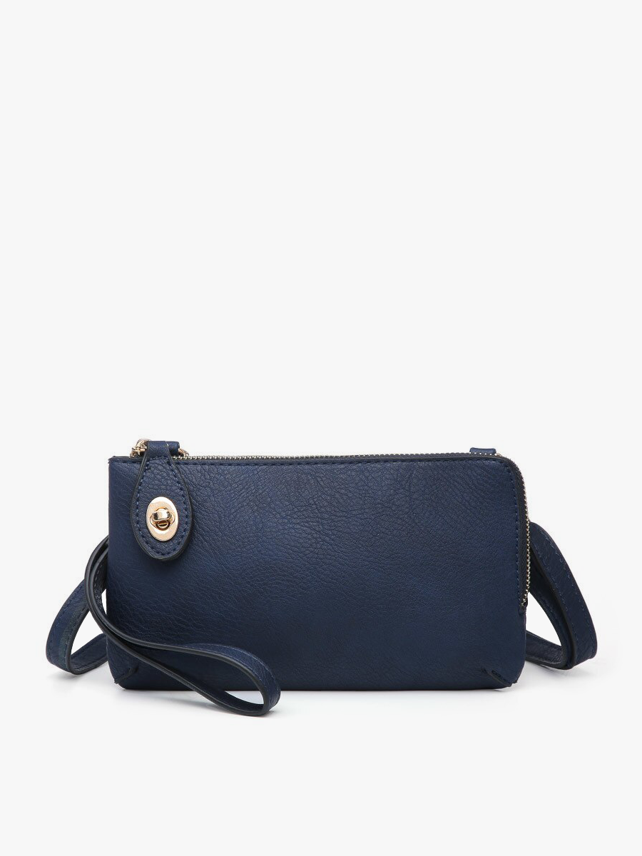 Crossbody | Wristlet with Twist Lock Closure