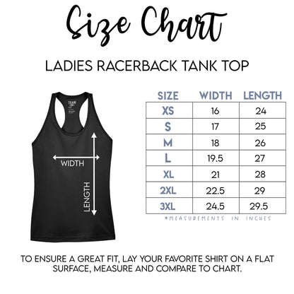 Custom Moisture Wicking Baseball Mom Racerback Tank Top