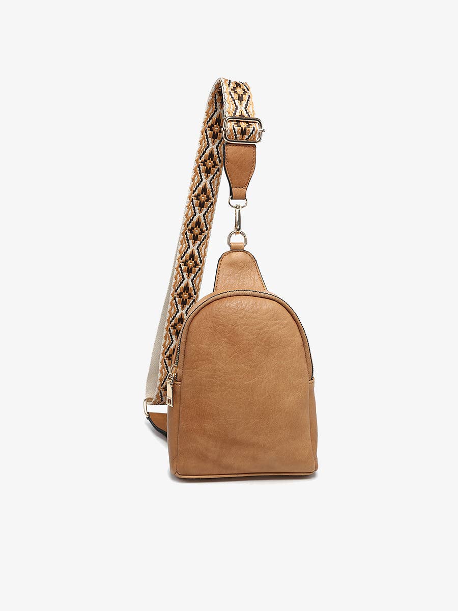 Crossbody Sling Bag with Removable Guitar Strap