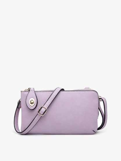 Crossbody | Wristlet with Twist Lock Closure