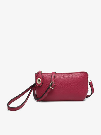 Crossbody | Wristlet with Twist Lock Closure