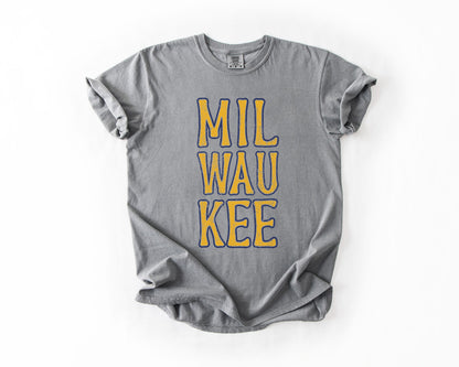 Milwaukee Baseball Style Graphic Tee