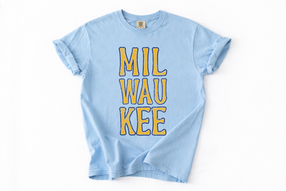 Milwaukee Baseball Style Graphic Tee