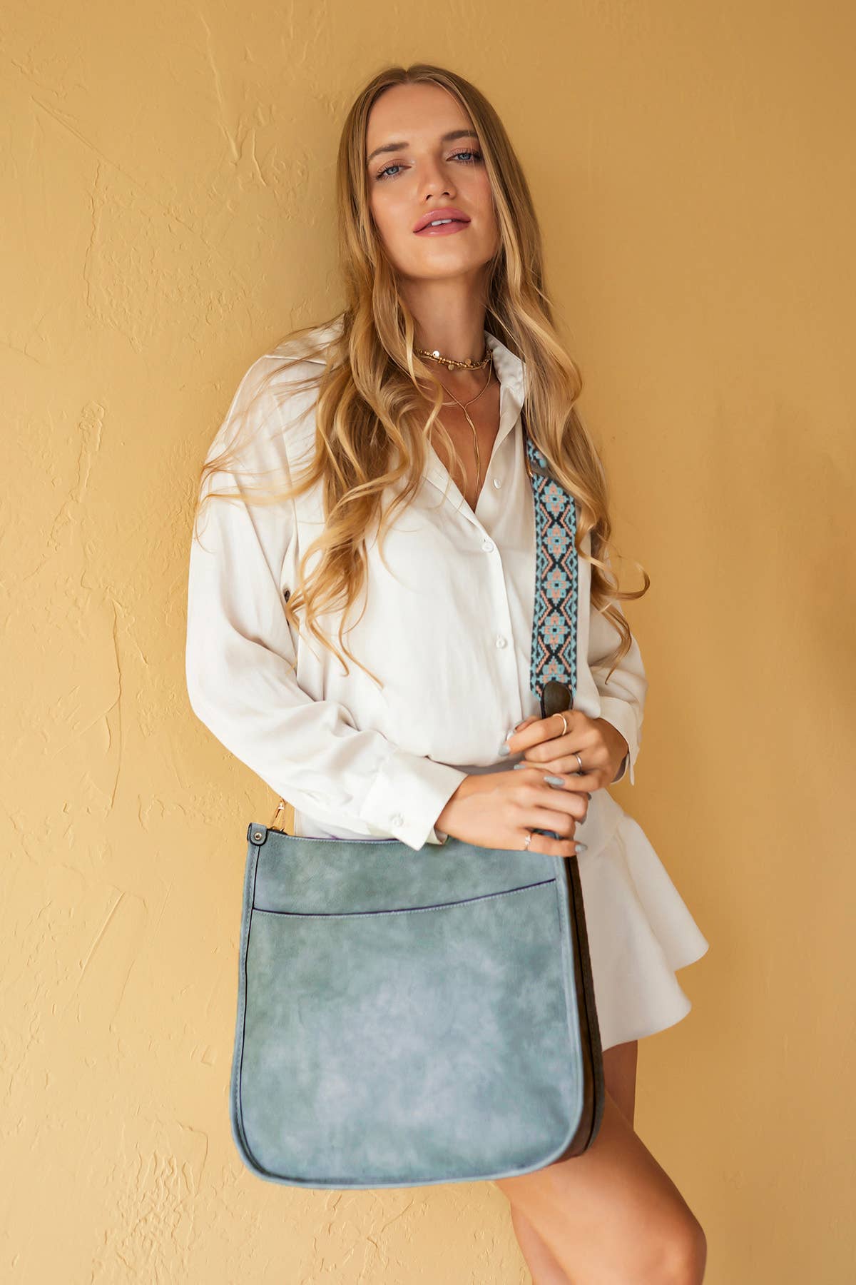 Midsize Crossbody with Guitar Strap
