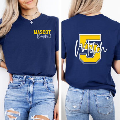 Custom Baseball Shirt – Team Name, Player Name & Number | Multiple Styles