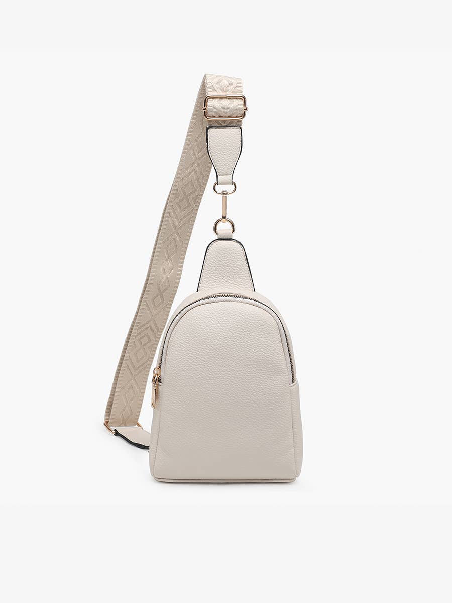 Crossbody Sling Bag with Removable Guitar Strap