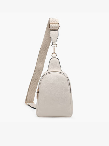 Crossbody Sling Bag with Removable Guitar Strap