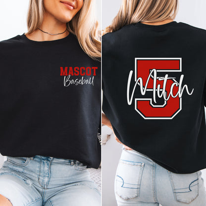 Custom Baseball Shirt – Team Name, Player Name & Number | Multiple Styles