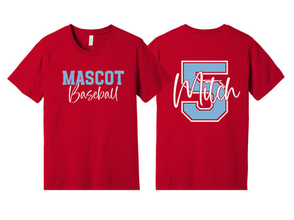 Custom Baseball Shirt – Personalized Team, Name & Jersey Number
