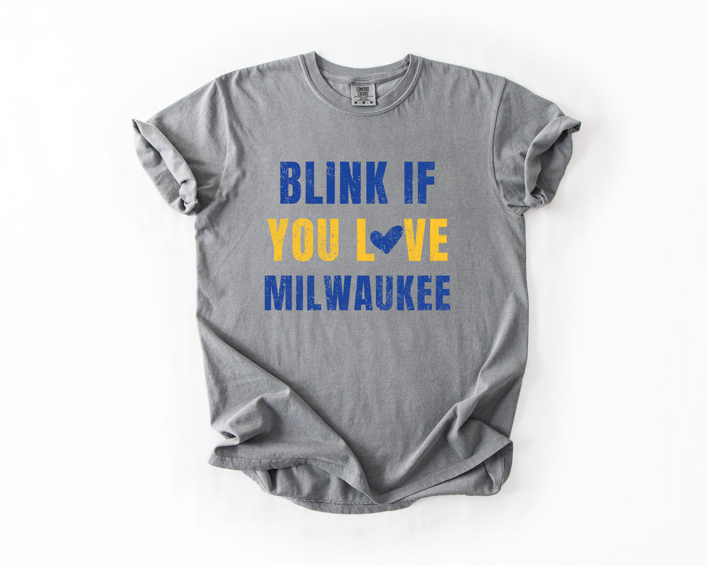 Milwaukee Love Graphic Tee – Vintage Cream City Pride Shirt