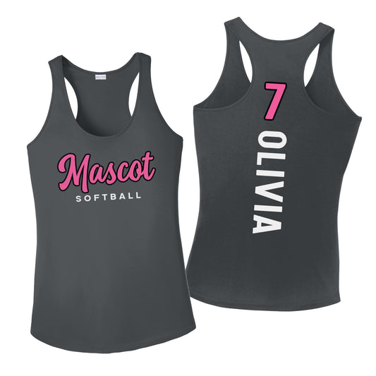 Custom Moisture Wicking Softball Tank Top