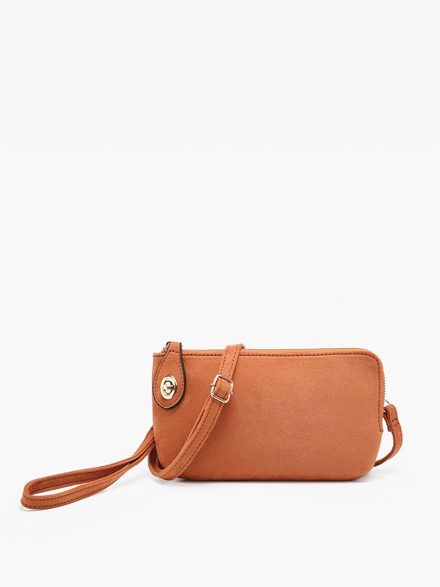 Kendall Smooth Crossbody/Wristlet w/ Twist Lock | M1818SM