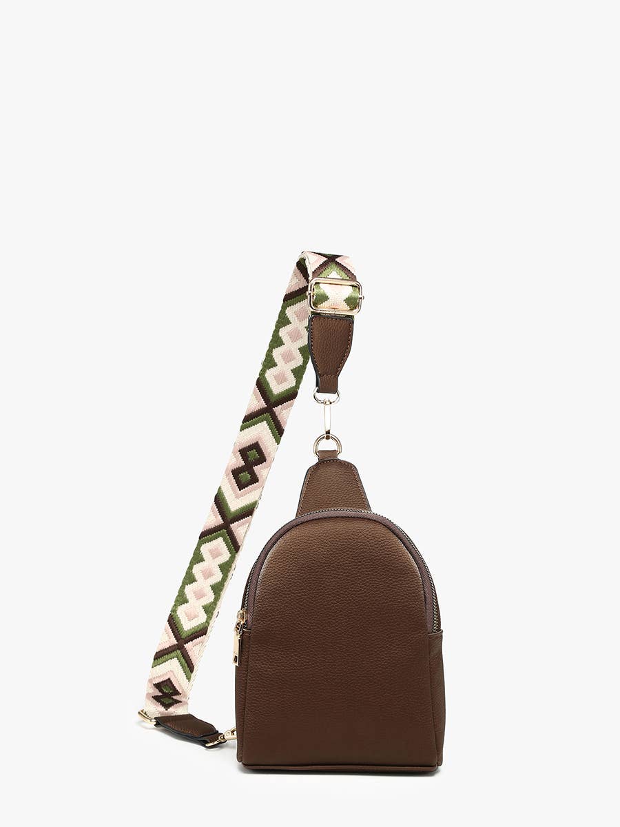 Crossbody Sling Bag with Removable Guitar Strap
