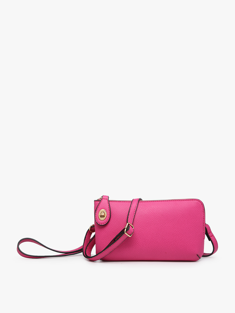 Crossbody | Wristlet with Twist Lock Closure