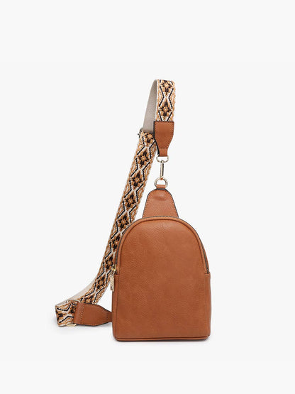 Crossbody Sling Bag with Removable Guitar Strap
