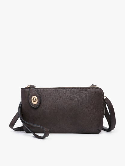Crossbody | Wristlet with Twist Lock Closure