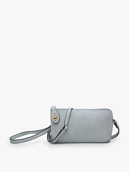 Crossbody | Wristlet with Twist Lock Closure