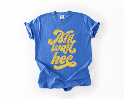 Retro Milwaukee Comfort Colors Graphic Tee