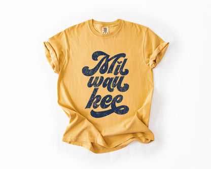 Retro Milwaukee Comfort Colors Graphic Tee