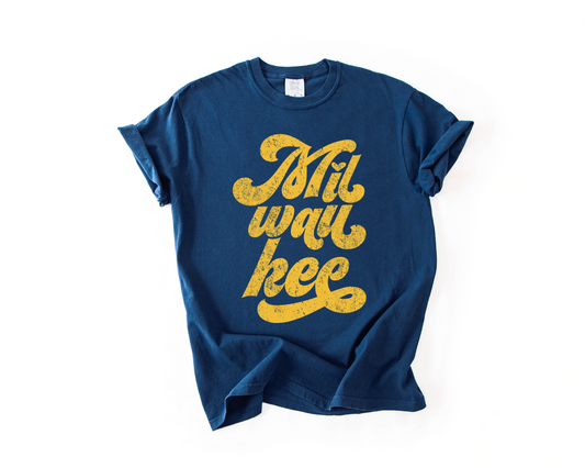 Retro Milwaukee Comfort Colors Graphic Tee