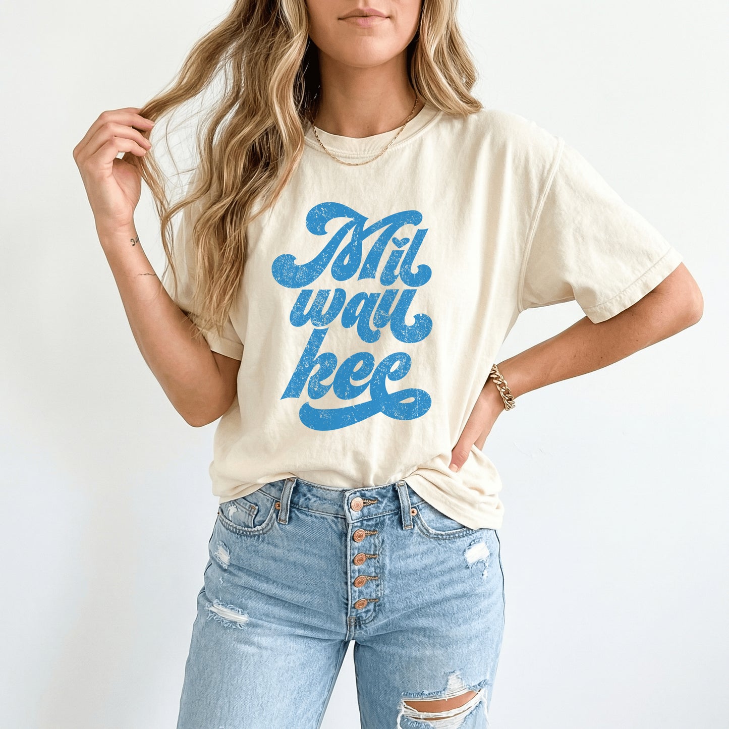 Retro Milwaukee Comfort Colors Graphic Tee