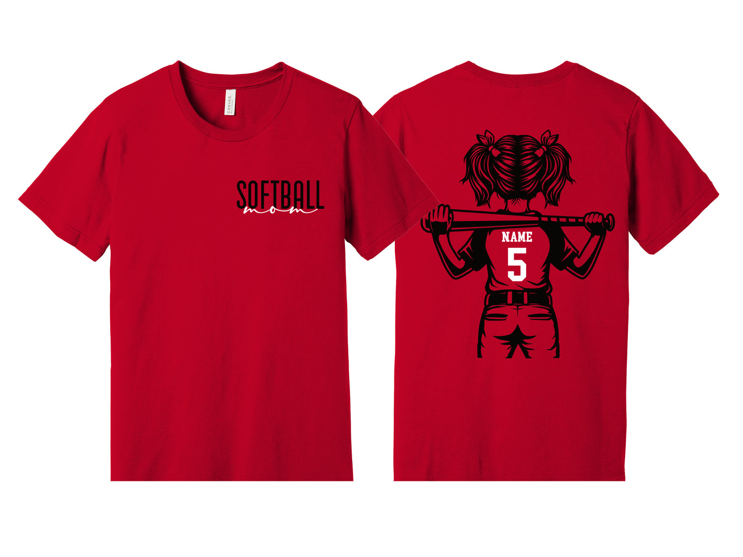 Custom Softball Shirt – Personalized Team, Name & Player Number