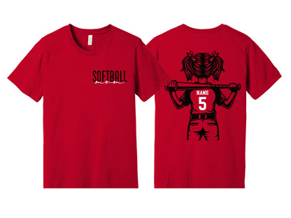 Custom Softball Shirt – Personalized Team, Name & Player Number